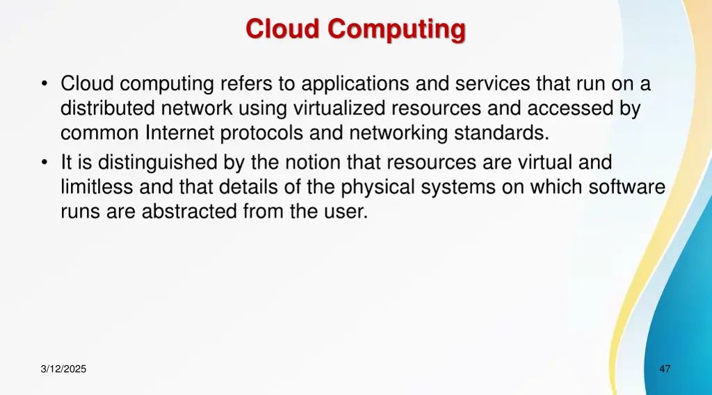 cloud computing