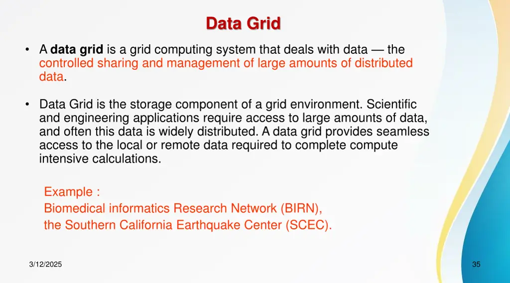 data grid