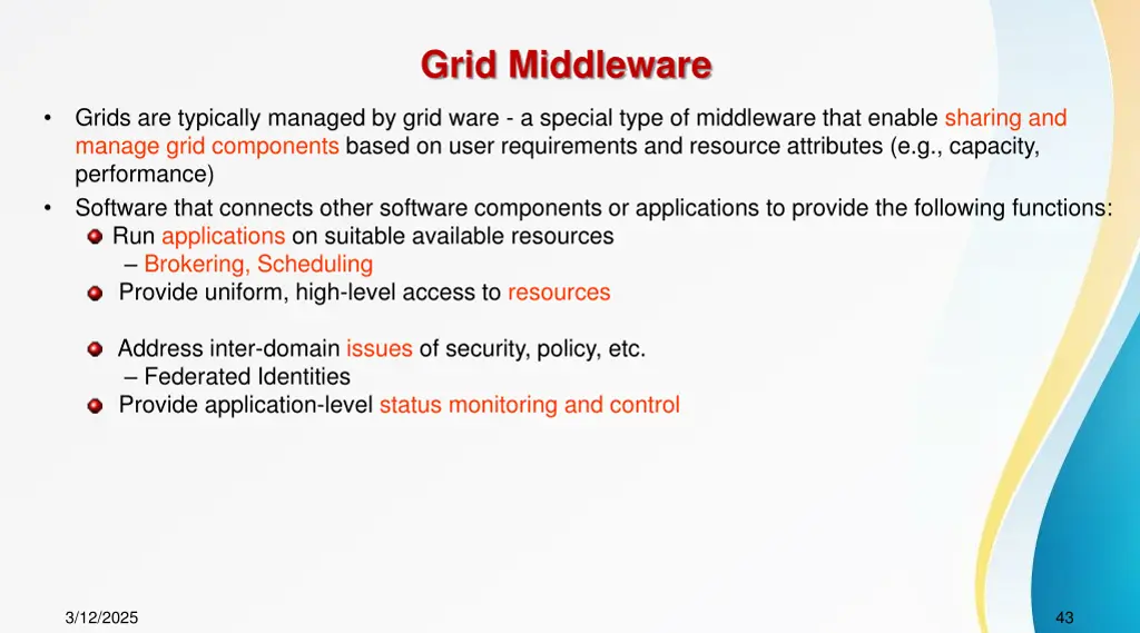 grid middleware