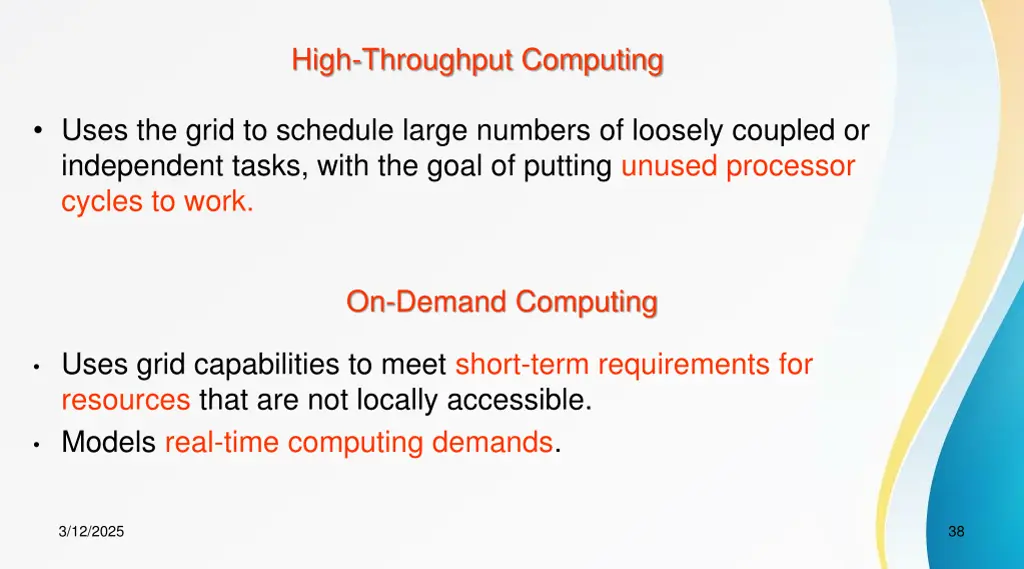 high throughput computing