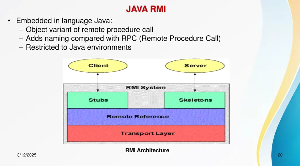 java rmi