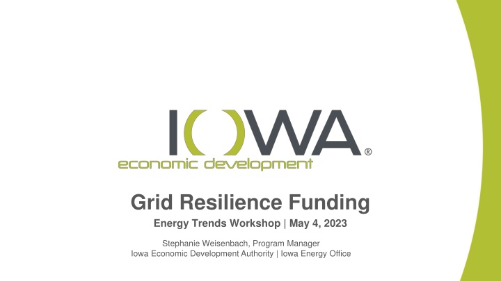 grid resilience funding energy trends workshop