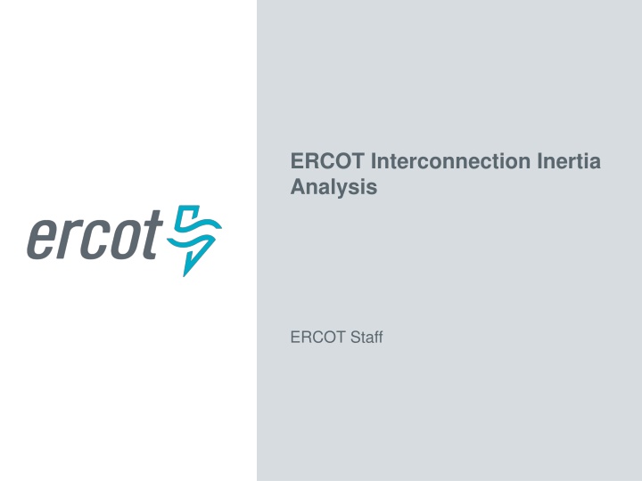 ercot interconnection inertia analysis