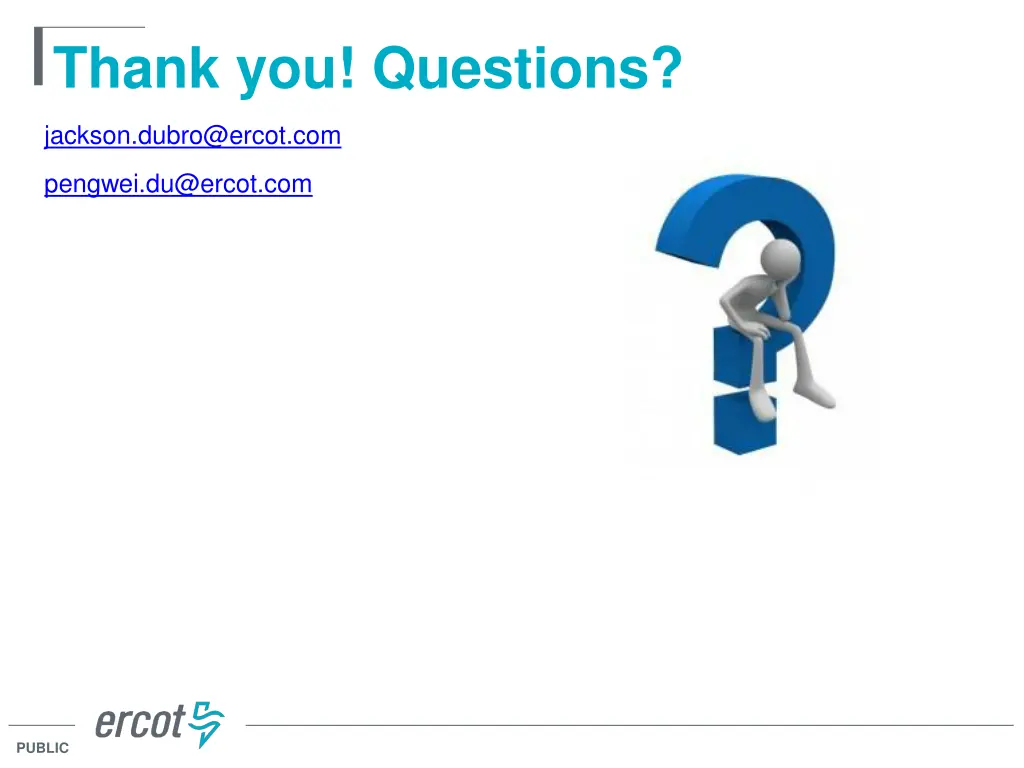 thank you questions