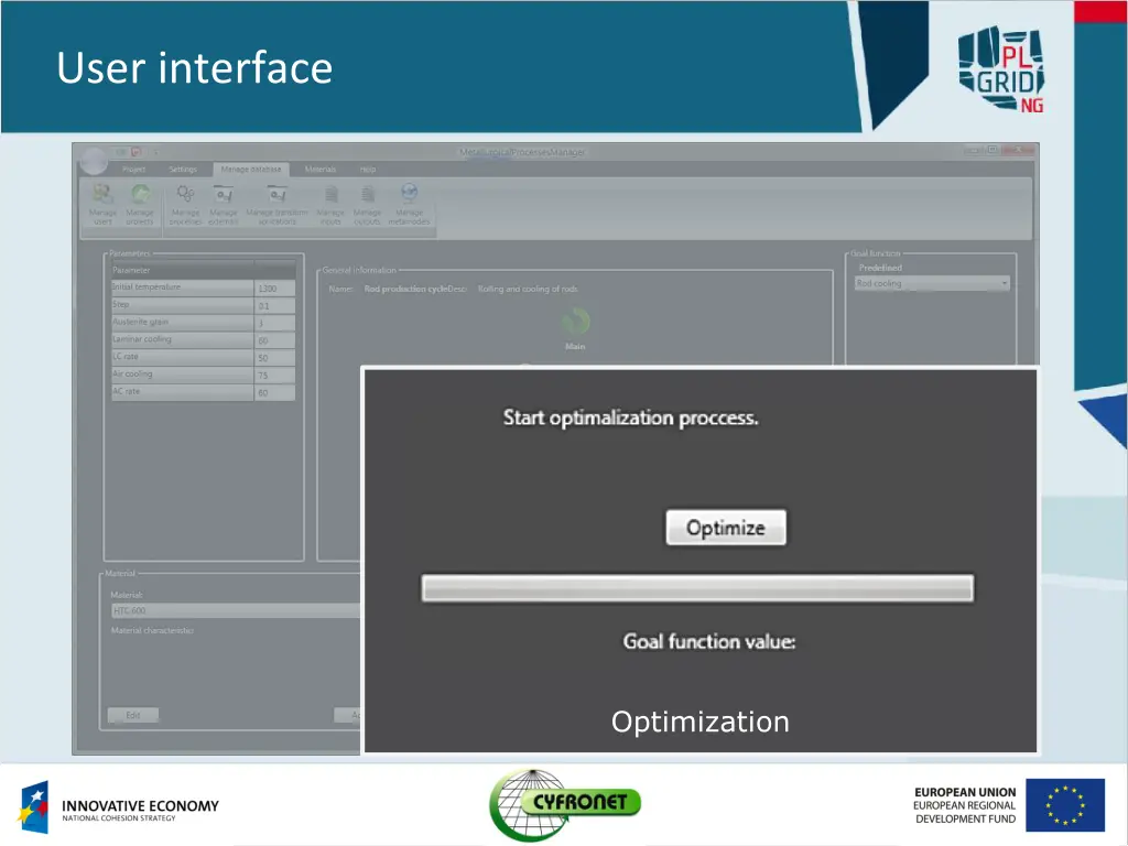 user interface 6