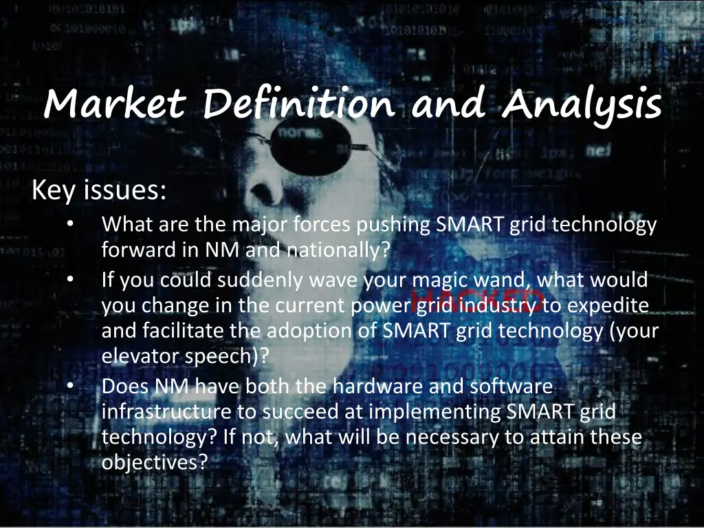 market definition and analysis 1