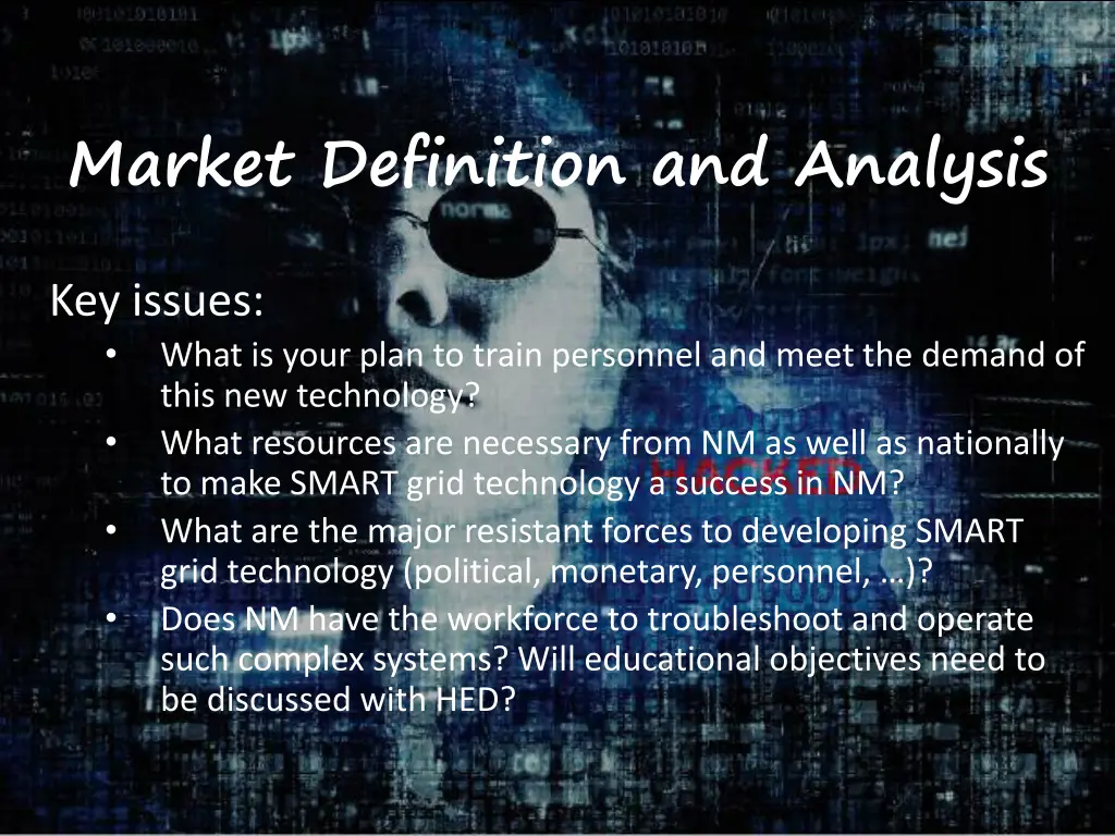 market definition and analysis 2