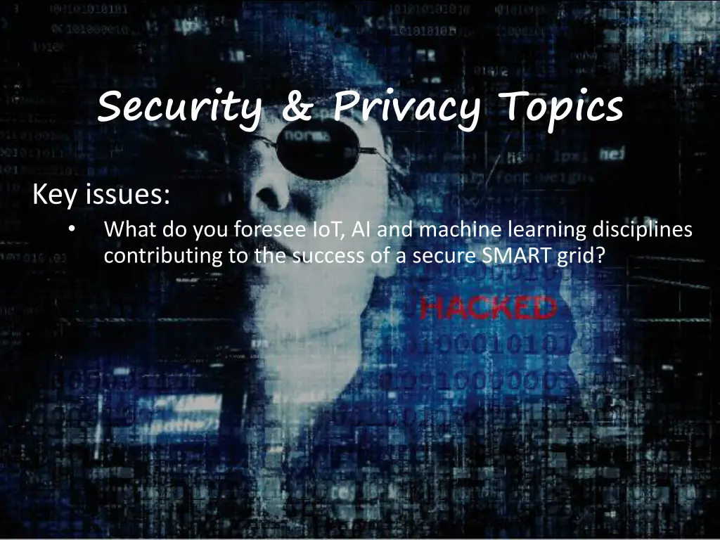 security privacy topics 2
