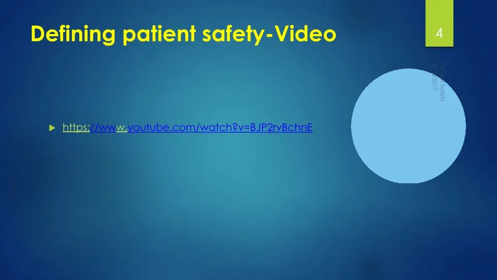 defining patient safety video