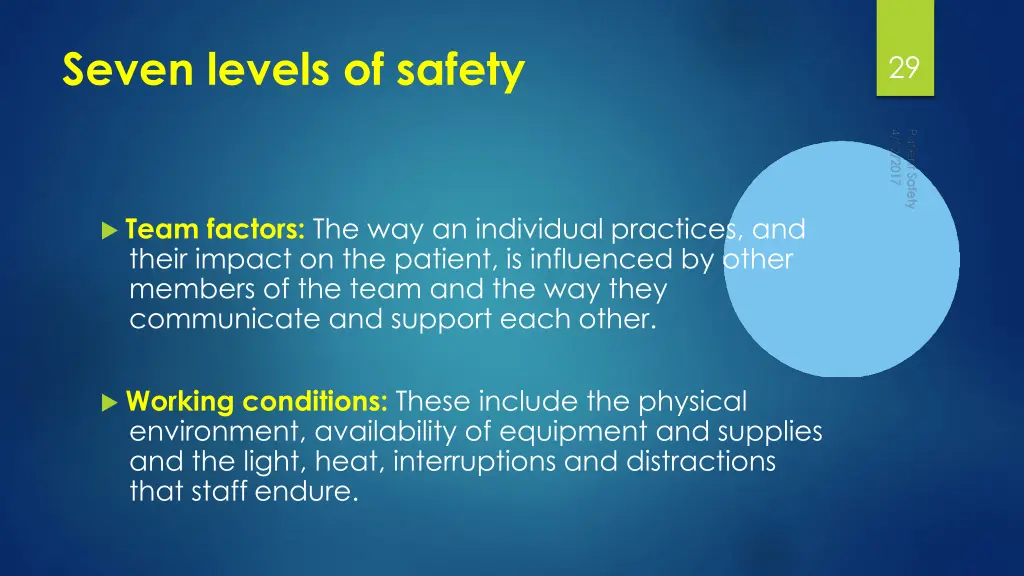 seven levels of safety 1