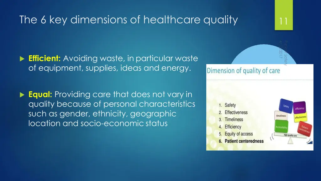 the 6 key dimensions of healthcare quality 2