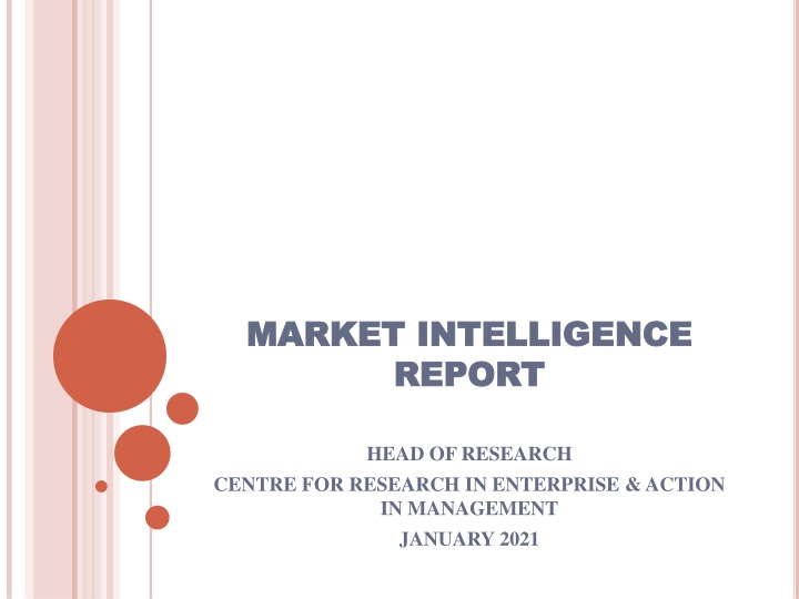 market intelligence market intelligence report