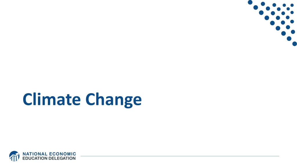climate change