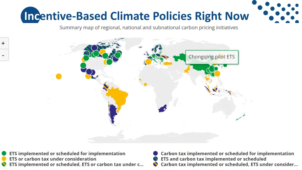 incentive based climate policies right now