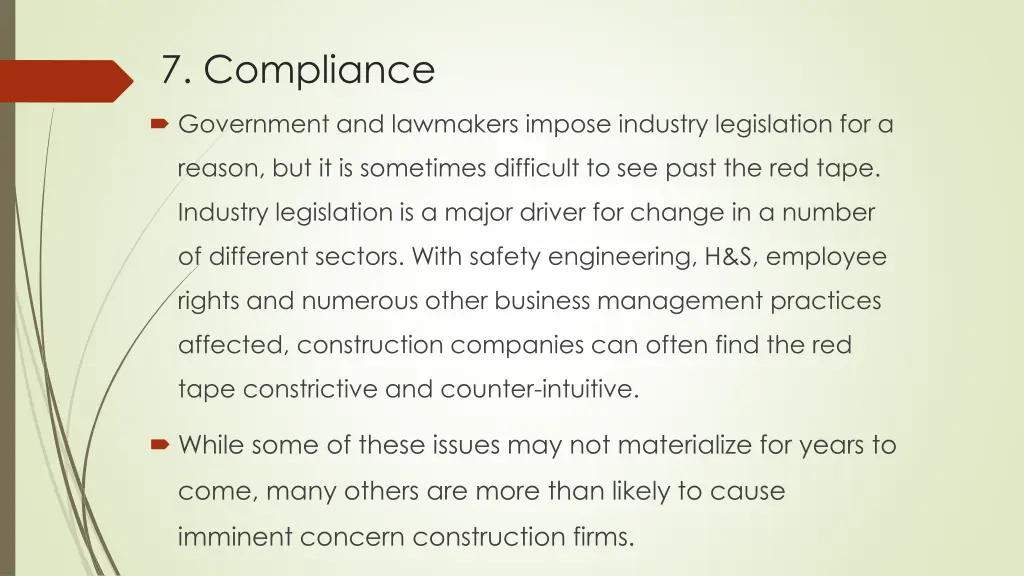 7 compliance