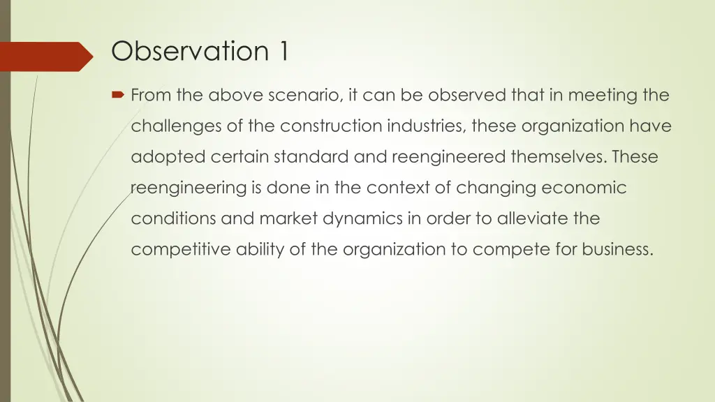 observation 1
