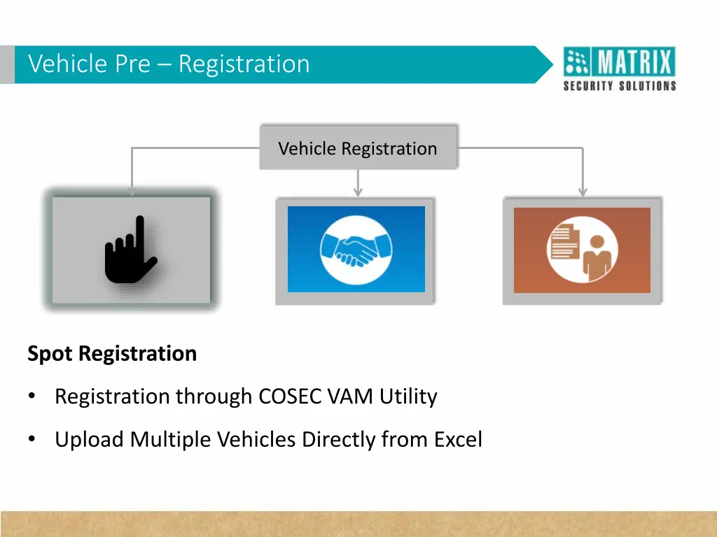 vehicle pre registration