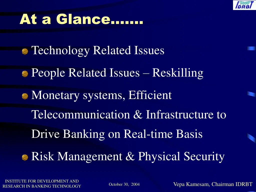 at a glance