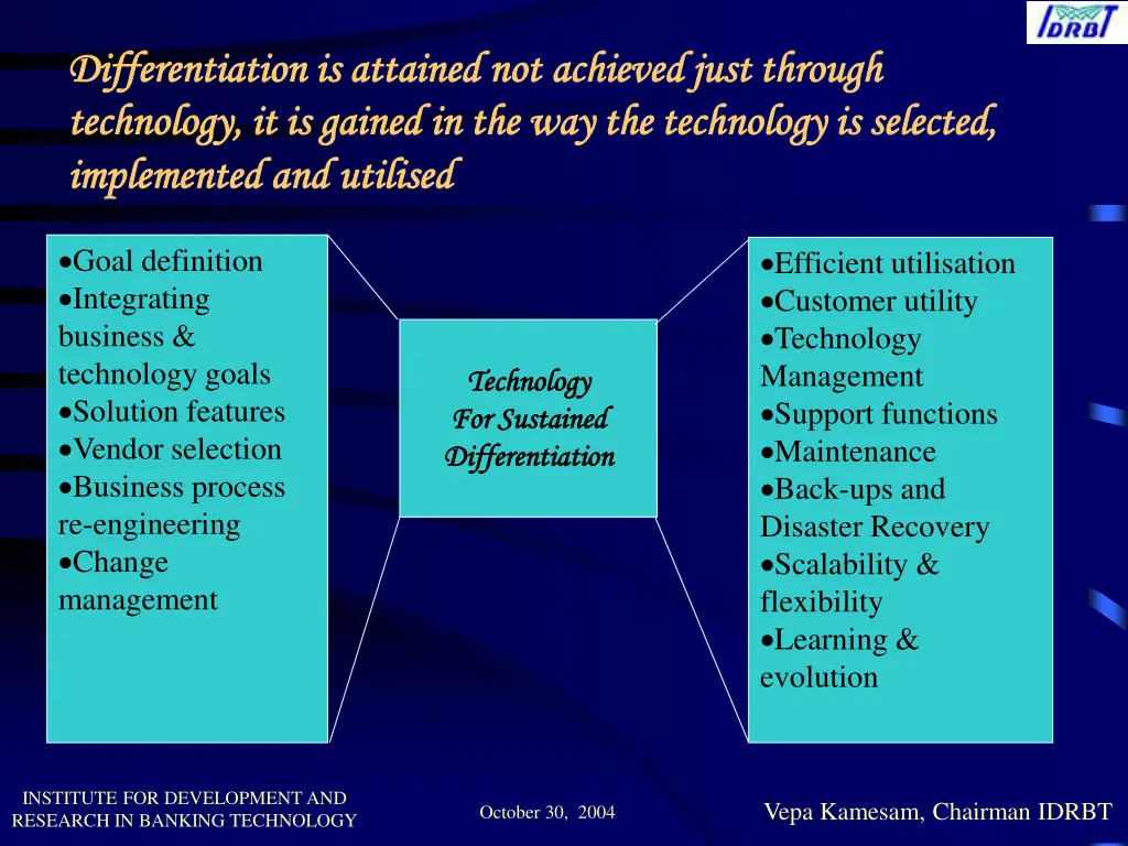 differentiation is attained not differentiation