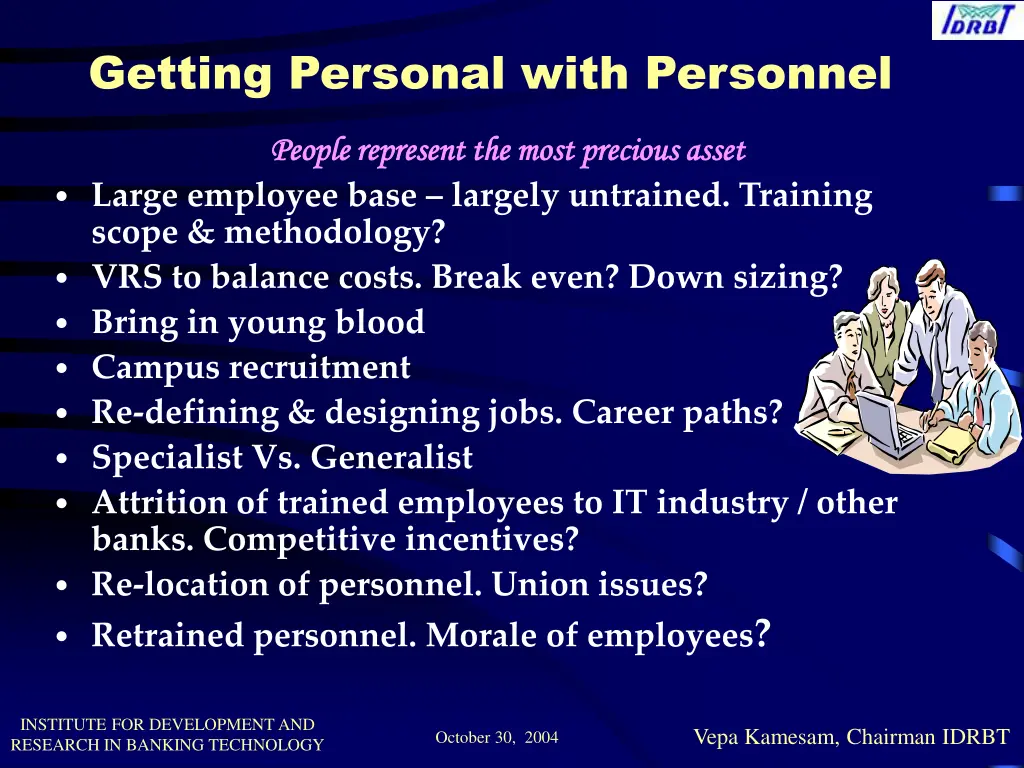 getting personal with personnel
