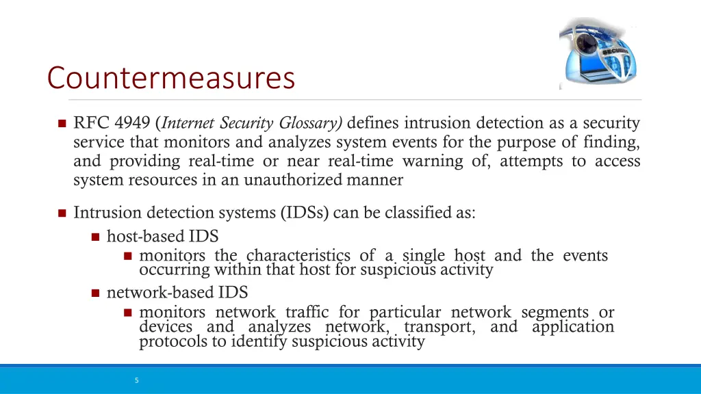 countermeasures