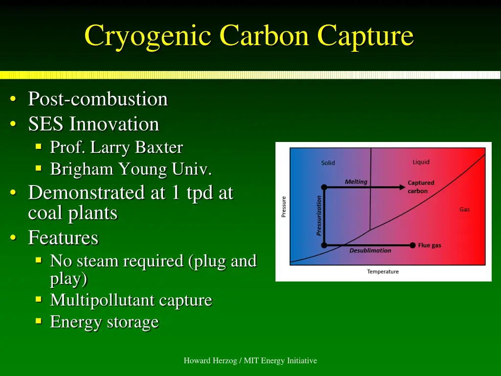 cryogenic carbon capture