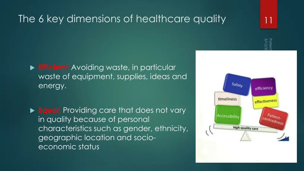 the 6 key dimensions of healthcare quality 2