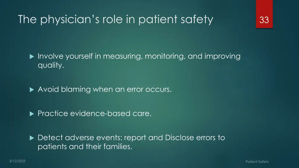 the physician s role in patient safety 2