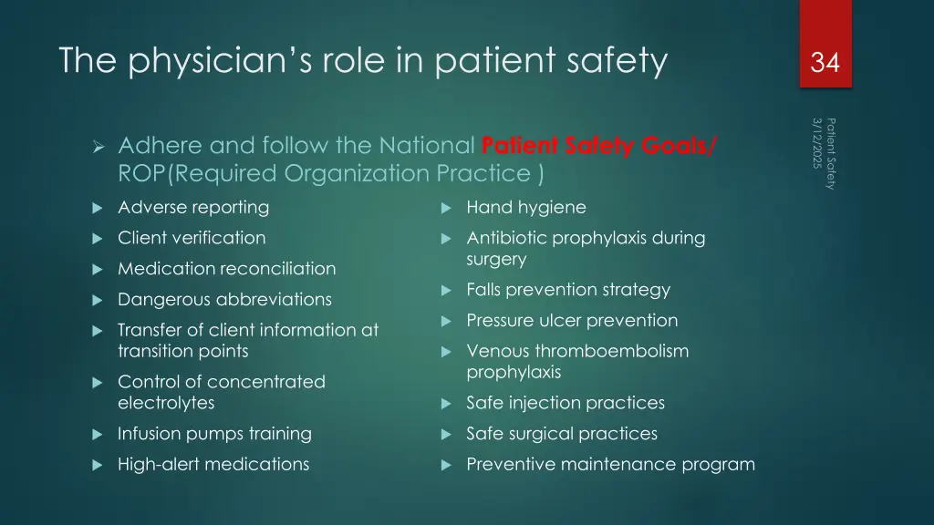 the physician s role in patient safety 3