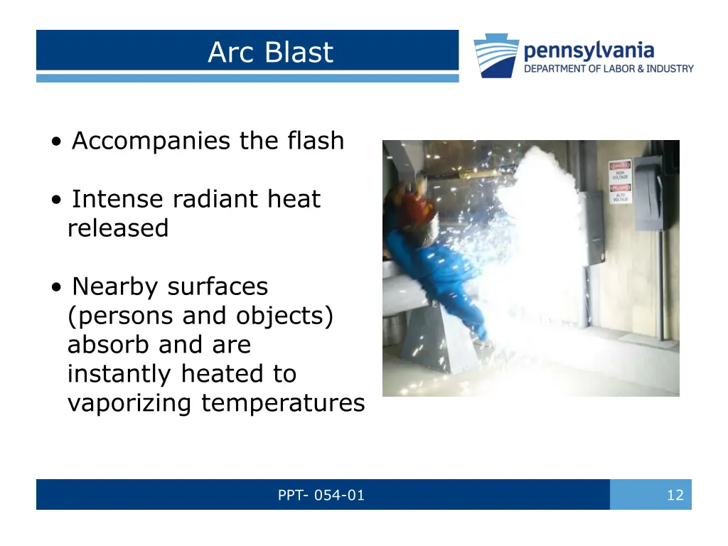 arc blast