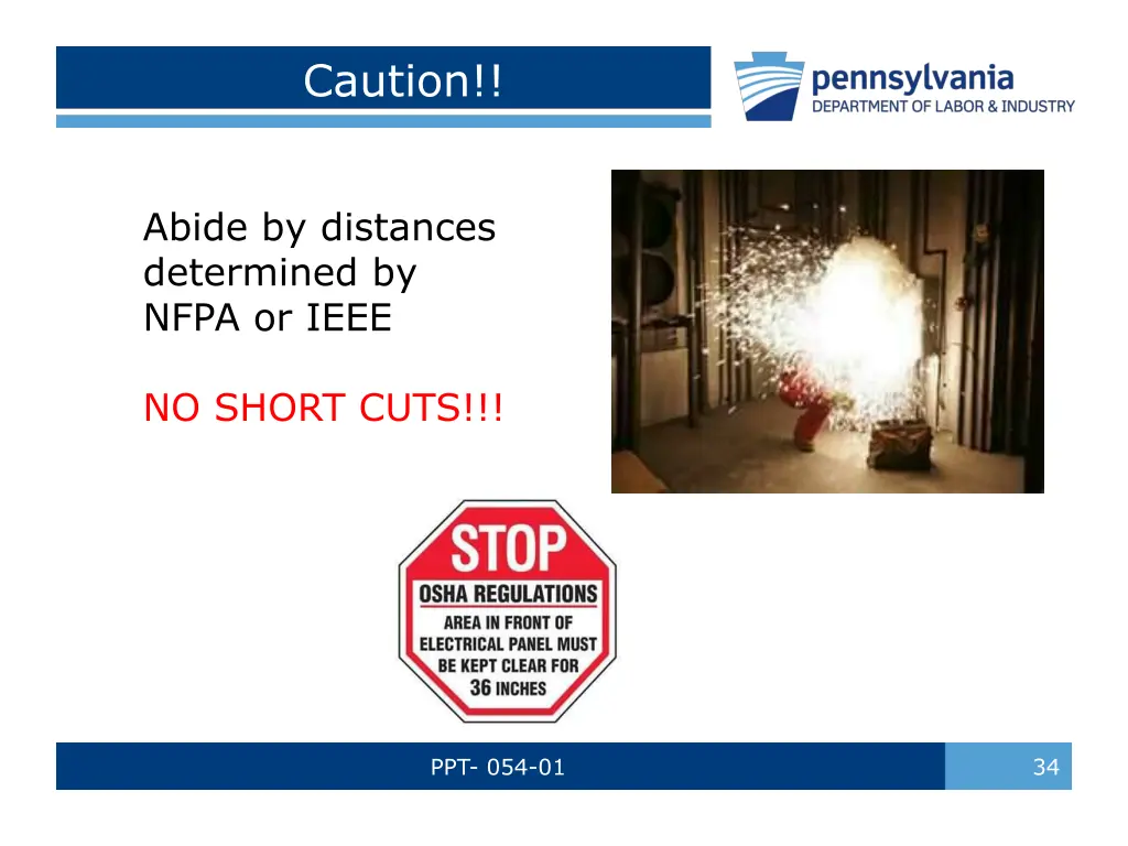 caution