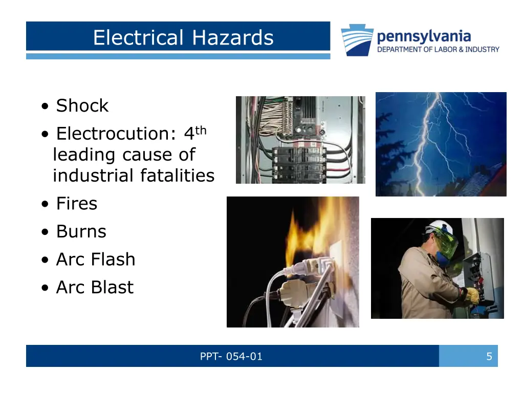 electrical hazards