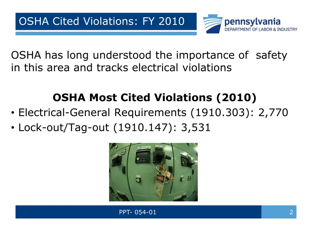 osha cited violations fy 2010