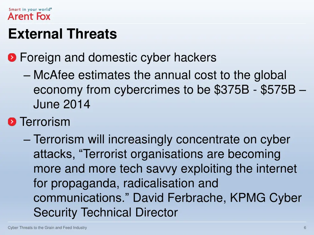 external threats