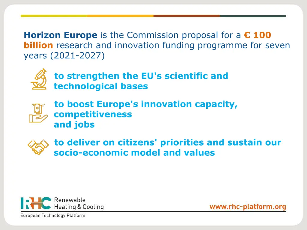 horizon europe is the commission proposal