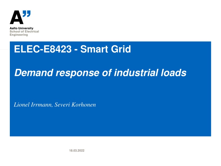 elec e8423 smart grid