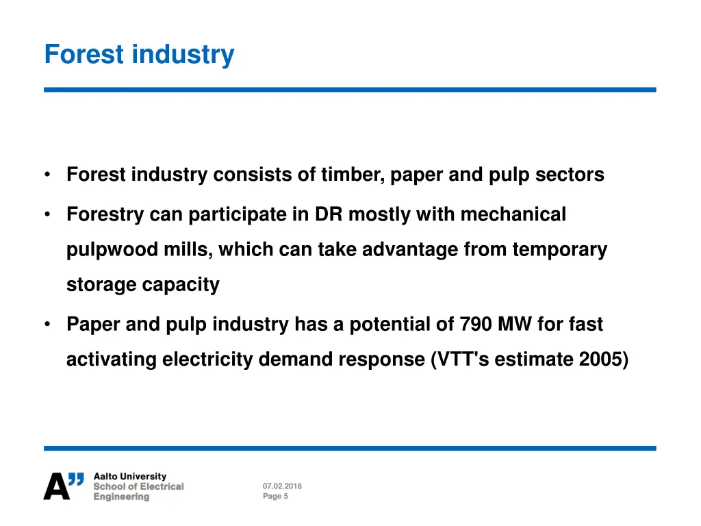 forest industry