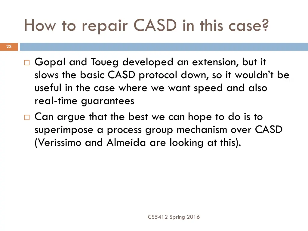 how to repair casd in this case