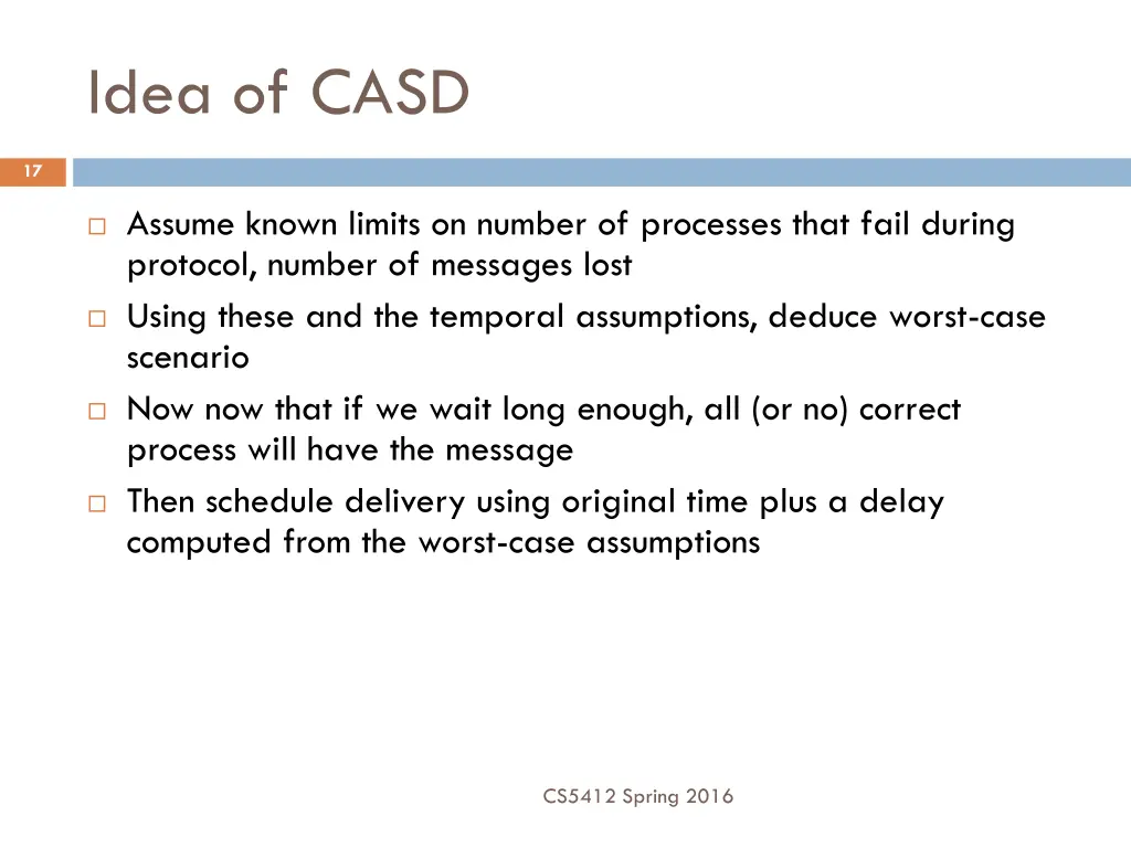 idea of casd