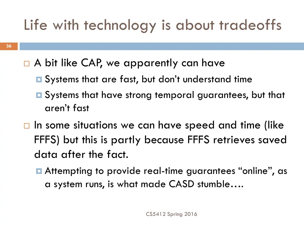 life with technology is about tradeoffs