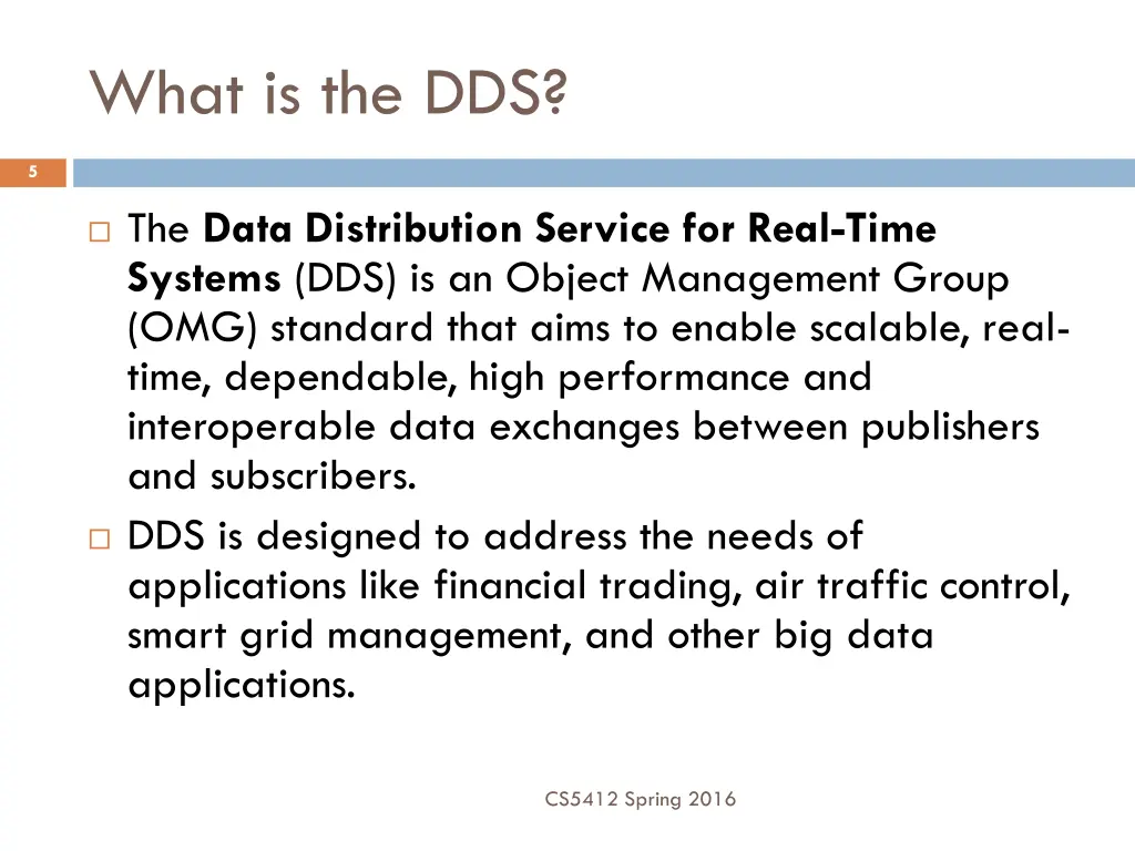 what is the dds