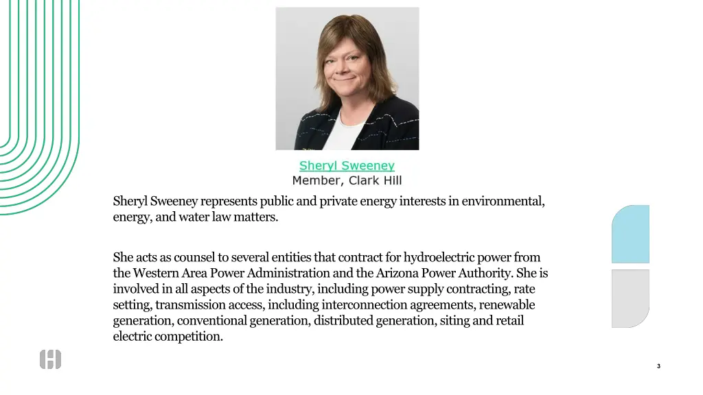 sheryl sweeney represents public and private