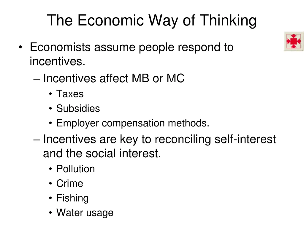 the economic way of thinking 2