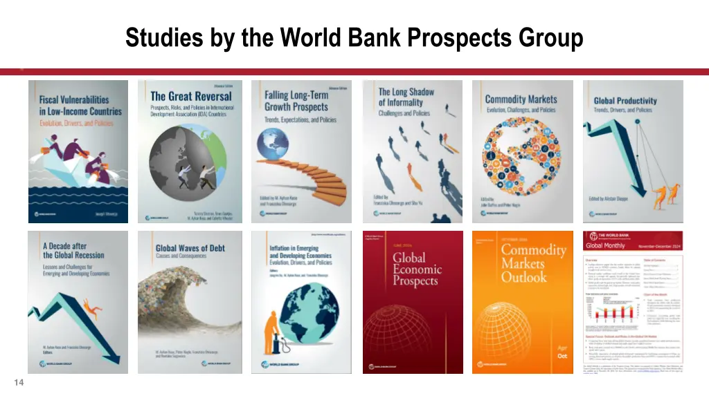studies by the world bank prospects group