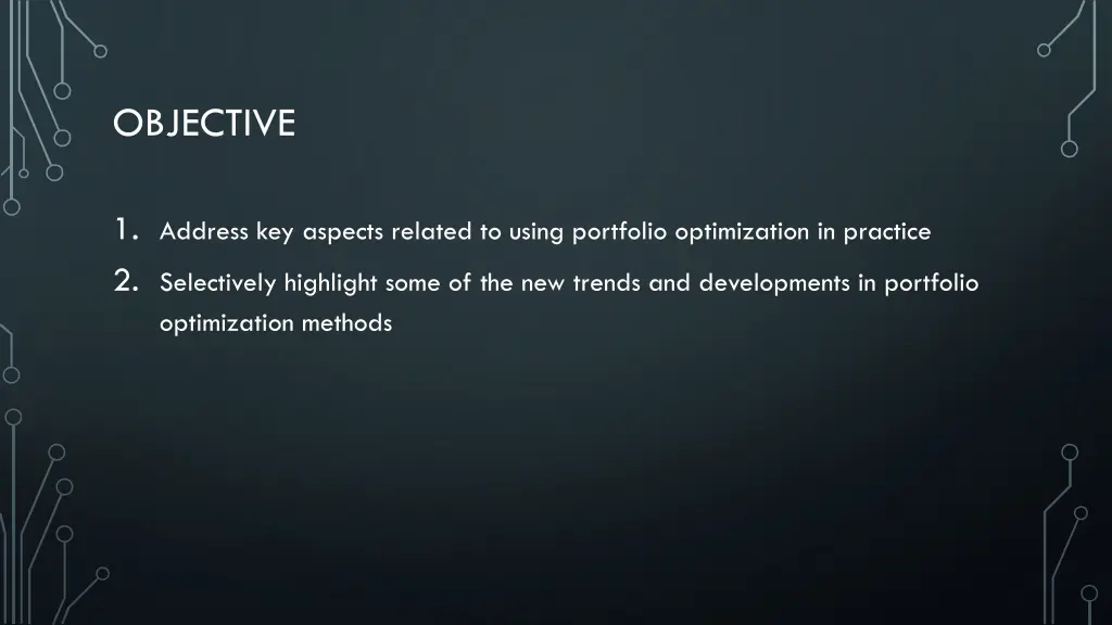 objective