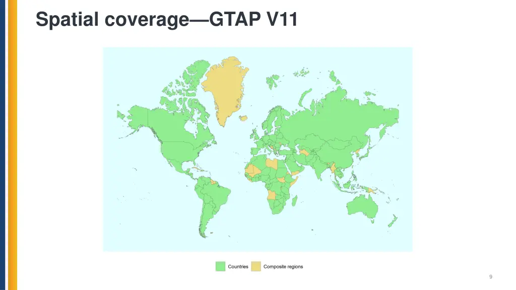 spatial coverage gtap v11