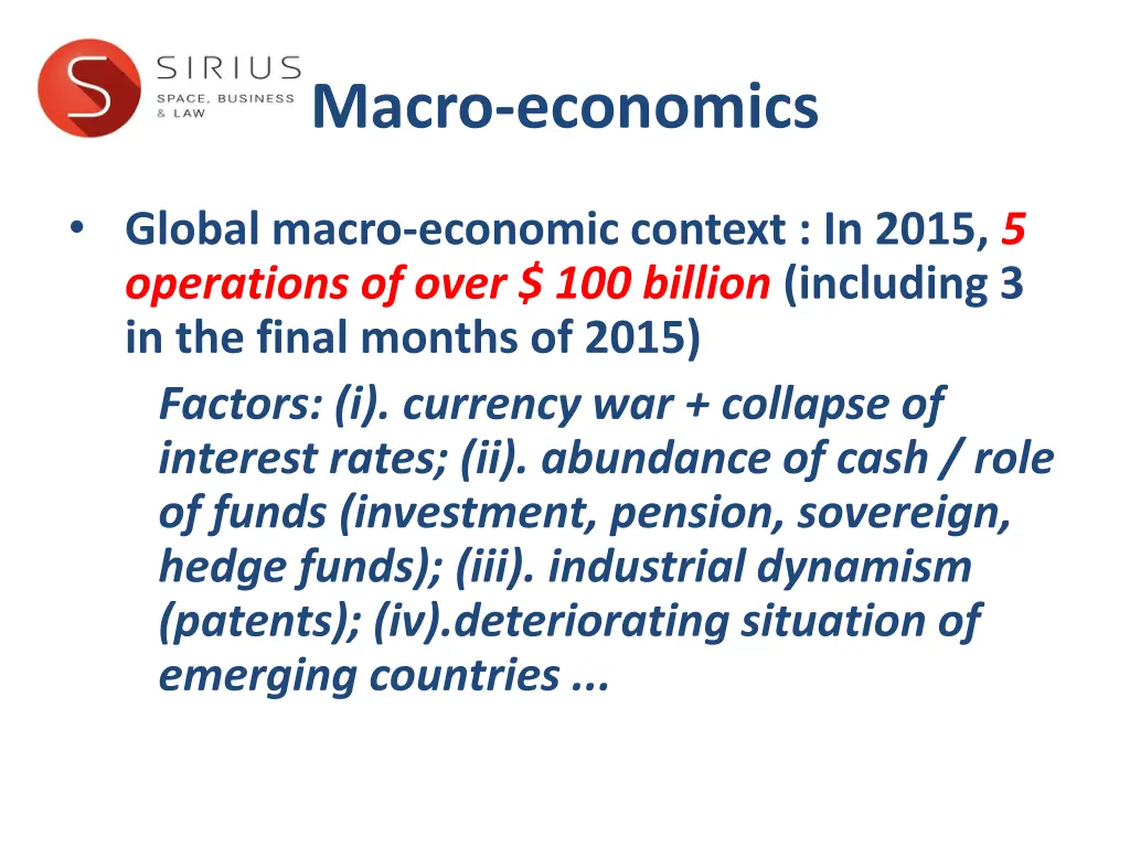 macro economics