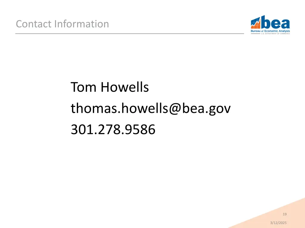 contact information
