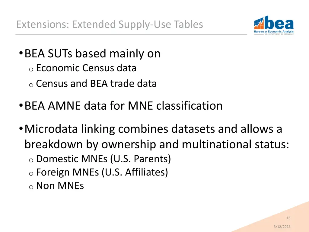 extensions extended supply use tables