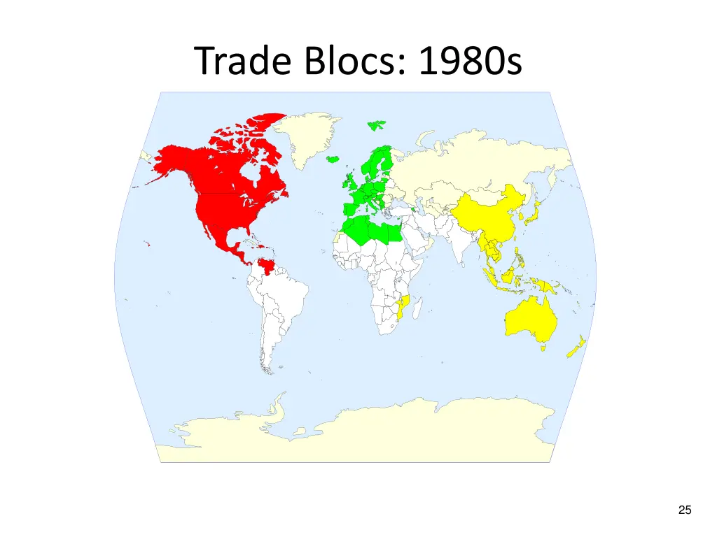trade blocs 1980s
